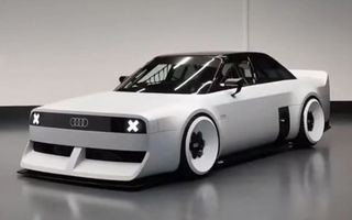 Audi GT50, conceptul care sărbătorește 50 de ani de motor Audi cu 5 cilindri