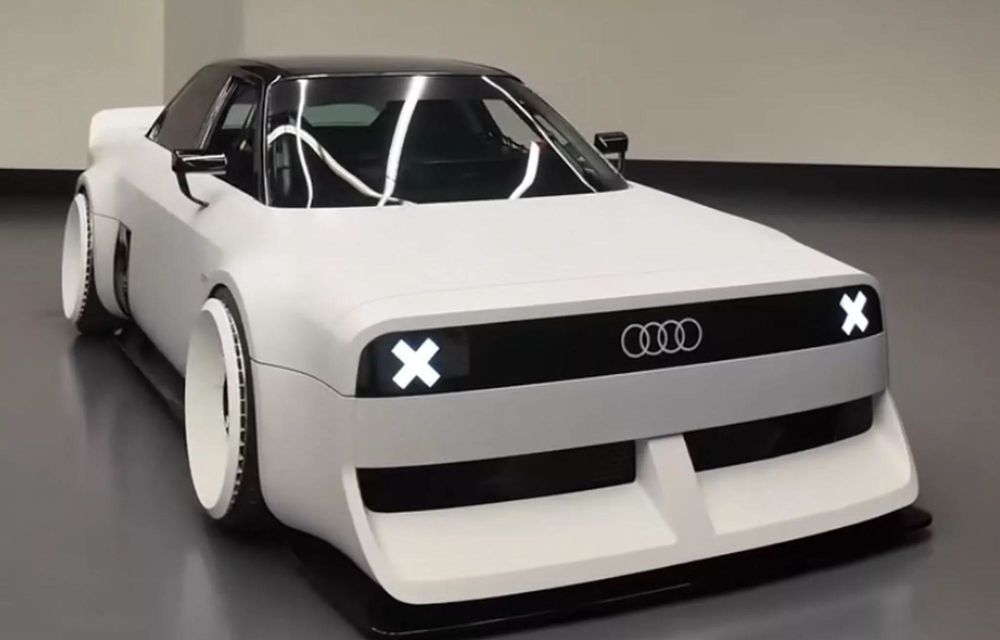 Audi GT50, conceptul care sărbătorește 50 de ani de motor Audi cu 5 cilindri - Poza 2