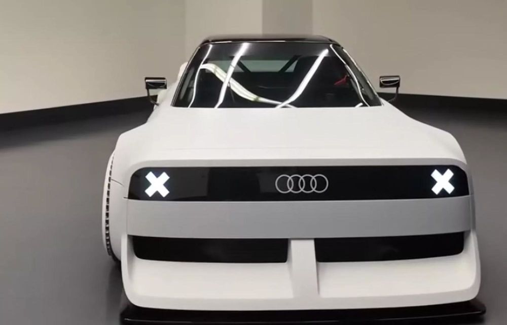 Audi GT50, conceptul care sărbătorește 50 de ani de motor Audi cu 5 cilindri - Poza 3