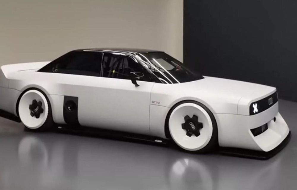 Audi GT50, conceptul care sărbătorește 50 de ani de motor Audi cu 5 cilindri - Poza 4