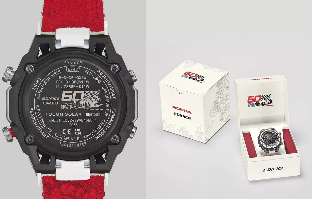 Honda sărbătorește 60 de ani de la prima victorie din F1 cu un ceas special - Poza 4 Honda sărbătorește 60 de ani de la prima victorie din F1 cu un ceas special - Poza 4