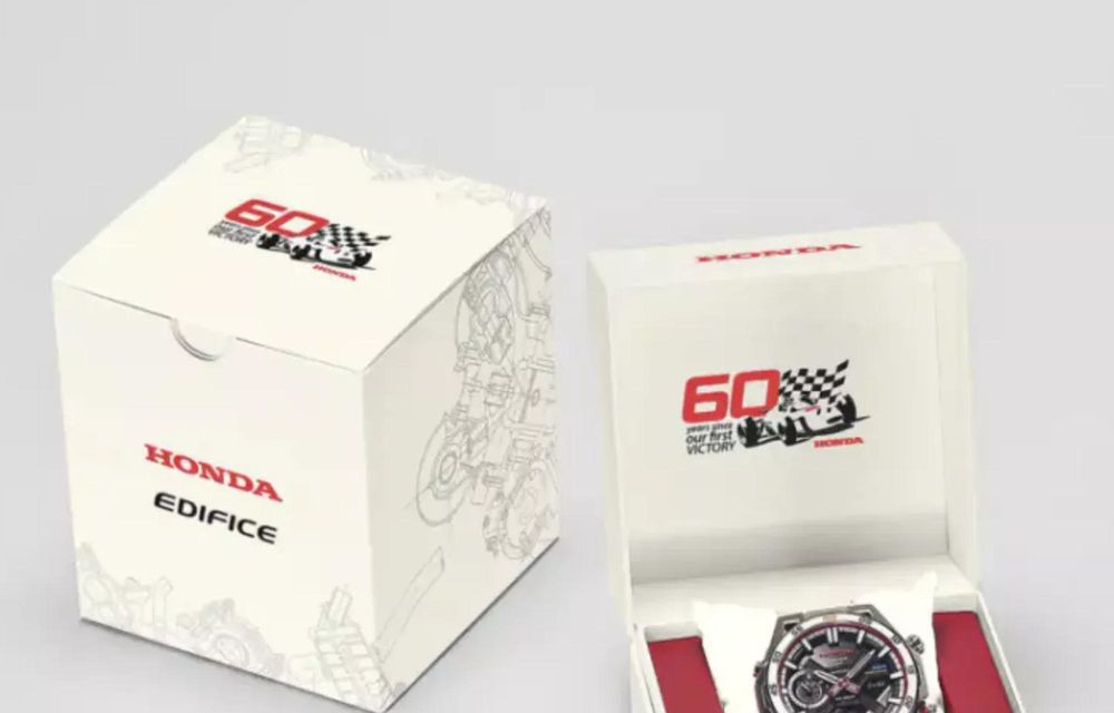 Honda sărbătorește 60 de ani de la prima victorie din F1 cu un ceas special - Poza 9 Honda sărbătorește 60 de ani de la prima victorie din F1 cu un ceas special - Poza 9