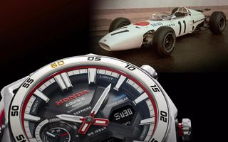 Honda sărbătorește 60 de ani de la prima victorie din F1 cu un ceas special Honda sărbătorește 60 de ani de la prima victorie din F1 cu un ceas special