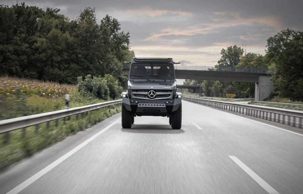 Mercedes-Benz a construit cel mai luxos Unimog pentru a sărbători 80 de ani - Poza 9 Mercedes-Benz a construit cel mai luxos Unimog pentru a sărbători 80 de ani - Poza 9