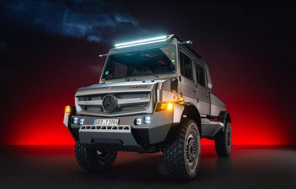 Mercedes-Benz a construit cel mai luxos Unimog pentru a sărbători 80 de ani - Poza 1 Mercedes-Benz a construit cel mai luxos Unimog pentru a sărbători 80 de ani - Poza 1