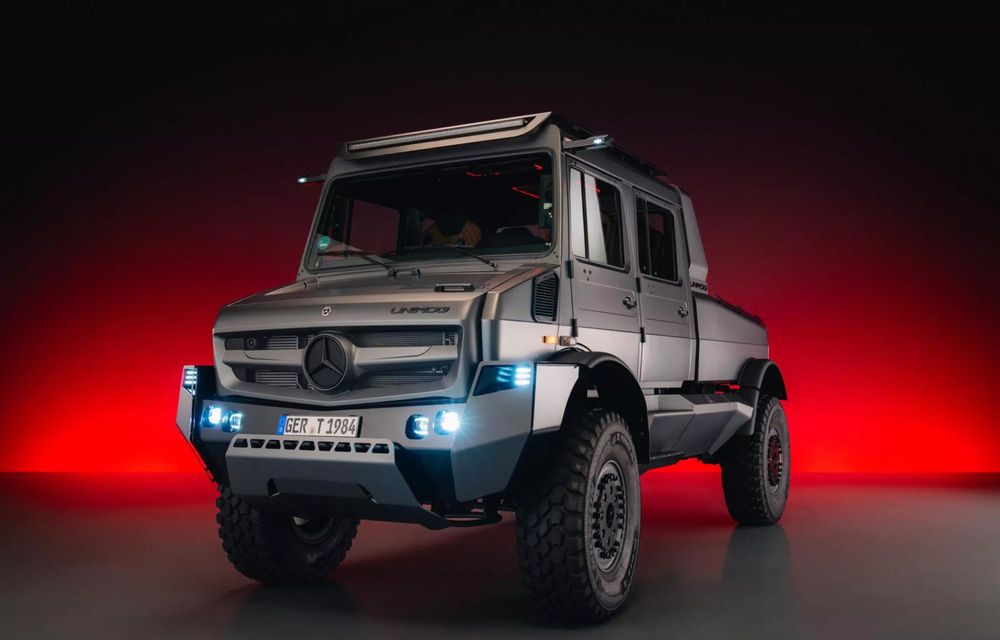 Mercedes-Benz a construit cel mai luxos Unimog pentru a sărbători 80 de ani - Poza 2 Mercedes-Benz a construit cel mai luxos Unimog pentru a sărbători 80 de ani - Poza 2