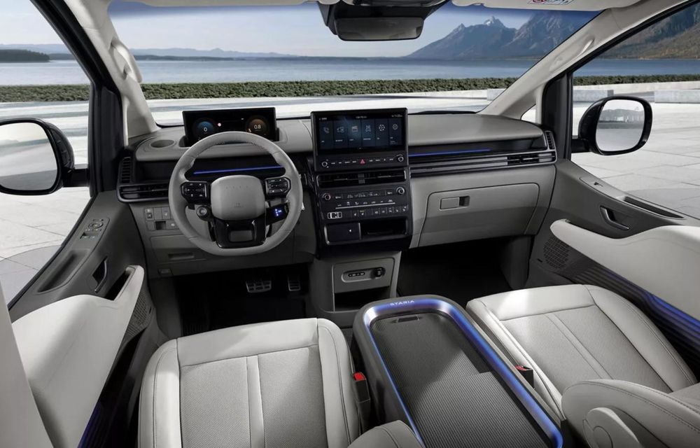 Noutăți pentru Hyundai Staria: ecrane mai mari și suspensie îmbunătățită - Poza 8 Noutăți pentru Hyundai Staria: ecrane mai mari și suspensie îmbunătățită - Poza 8