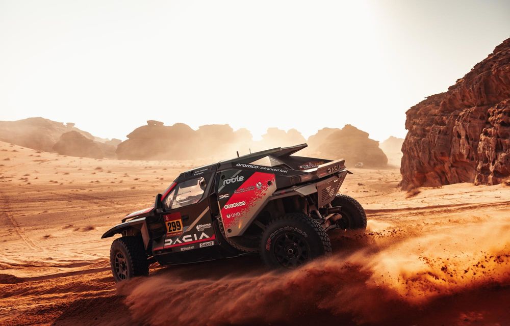 Raliul Dakar 2026: Dacia revine pe locul 2 după a 4-a probă specială - Poza 2
