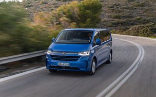 Volkswagen: versiune nouă cu baterie mai mare pentru electricul e-Transporter