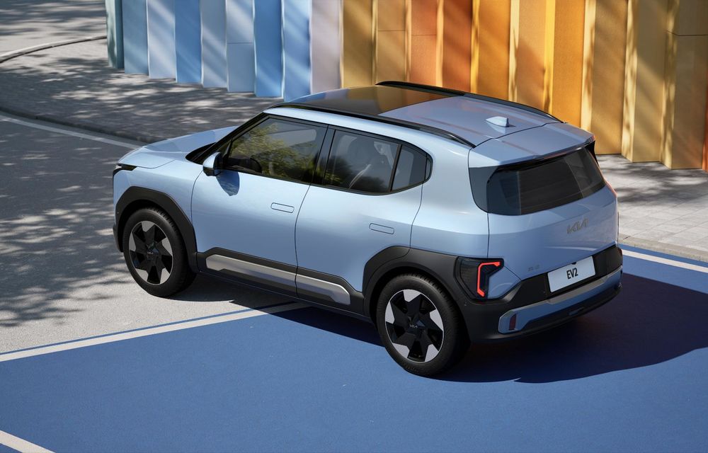 Noua Kia EV2: cel mai mic SUV electric al mărcii oferă o autonomie de 450 kilometri - Poza 3