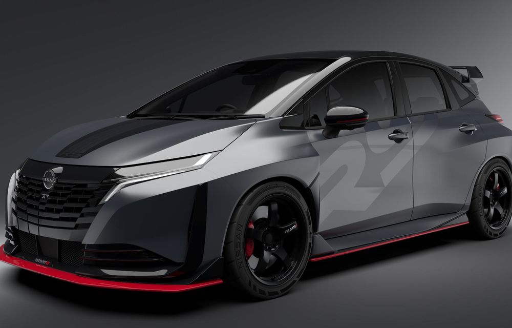 Nissan prezintă noul concept Aura Nismo RS: anunță un viitor hot hatch electric - Poza 4
