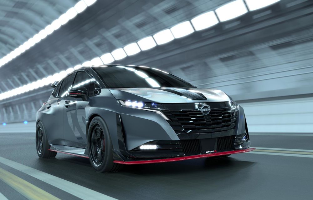 Nissan prezintă noul concept Aura Nismo RS: anunță un viitor hot hatch electric - Poza 6