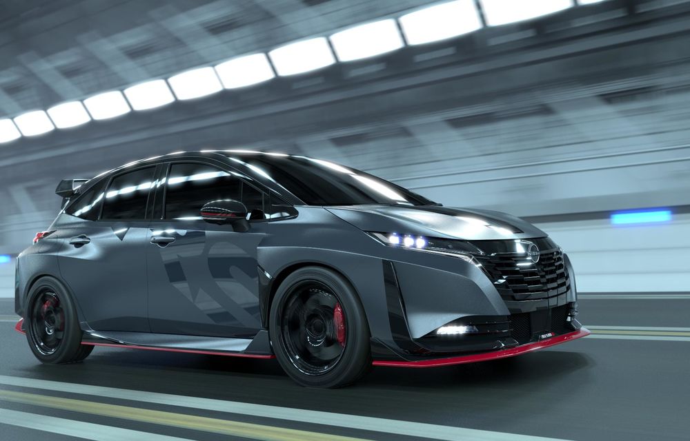 Nissan prezintă noul concept Aura Nismo RS: anunță un viitor hot hatch electric - Poza 7