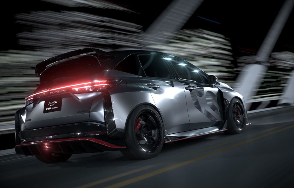 Nissan prezintă noul concept Aura Nismo RS: anunță un viitor hot hatch electric - Poza 8