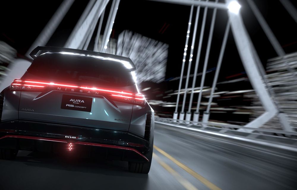 Nissan prezintă noul concept Aura Nismo RS: anunță un viitor hot hatch electric - Poza 10