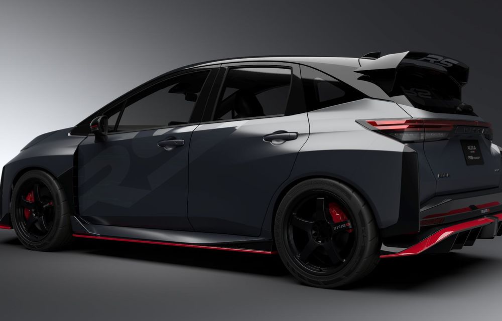 Nissan prezintă noul concept Aura Nismo RS: anunță un viitor hot hatch electric - Poza 13