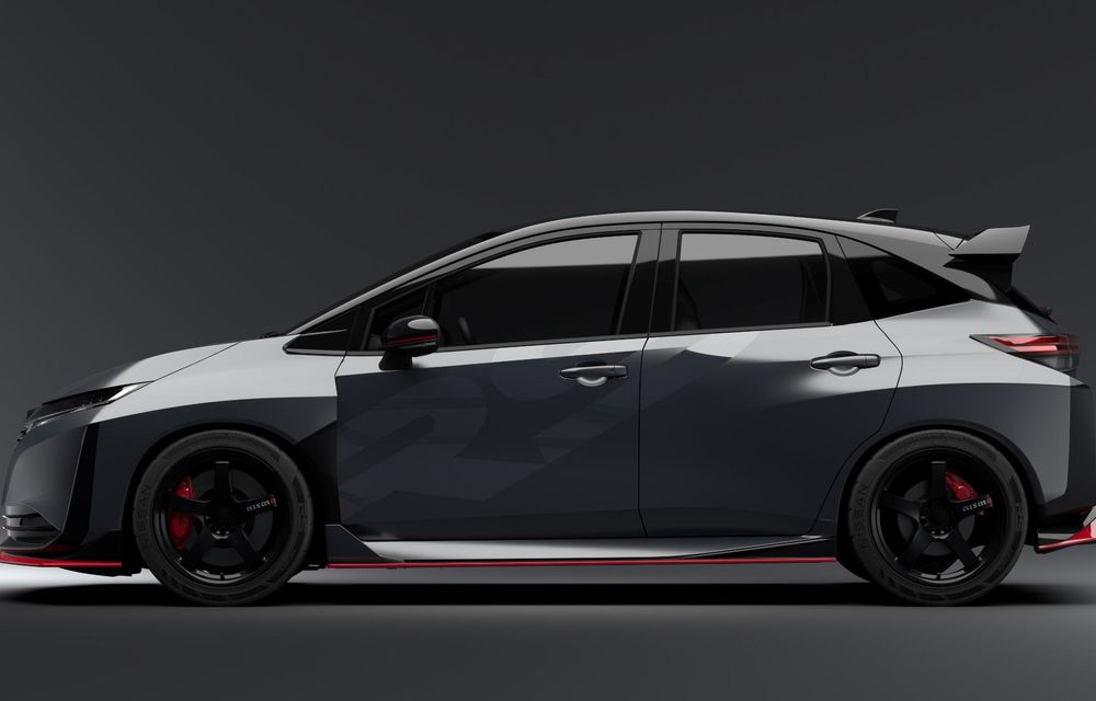 Nissan prezintă noul concept Aura Nismo RS: anunță un viitor hot hatch electric - Poza 15