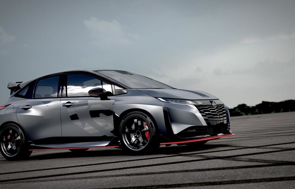Nissan prezintă noul concept Aura Nismo RS: anunță un viitor hot hatch electric - Poza 16