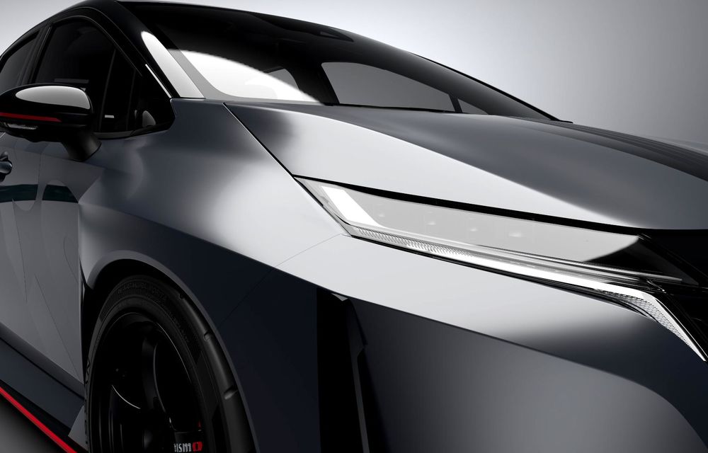 Nissan prezintă noul concept Aura Nismo RS: anunță un viitor hot hatch electric - Poza 23