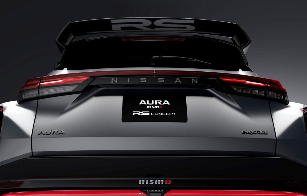 Nissan prezintă noul concept Aura Nismo RS: anunță un viitor hot hatch electric - Poza 24