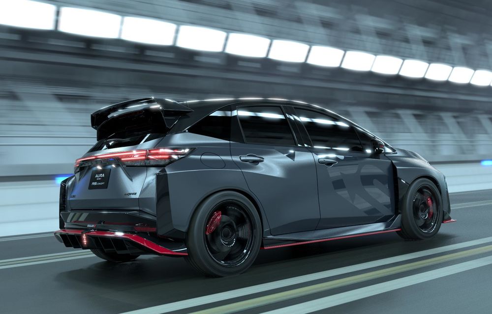 Nissan prezintă noul concept Aura Nismo RS: anunță un viitor hot hatch electric - Poza 30