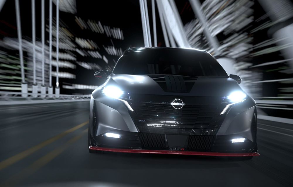 Nissan prezintă noul concept Aura Nismo RS: anunță un viitor hot hatch electric - Poza 2