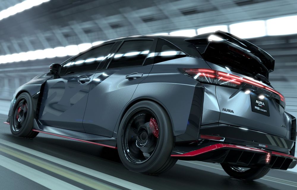 Nissan prezintă noul concept Aura Nismo RS: anunță un viitor hot hatch electric - Poza 31