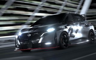 Nissan prezintă noul concept Aura Nismo RS: anunță un viitor hot hatch electric