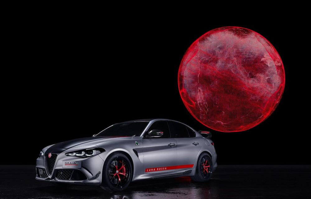 Noua Alfa Romeo Giulia Quadrifoglio Luna Rossa: ediție limitată la 10 exemplare - Poza 1