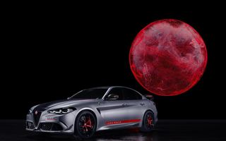 Noua Alfa Romeo Giulia Quadrifoglio Luna Rossa: ediție limitată la 10 exemplare