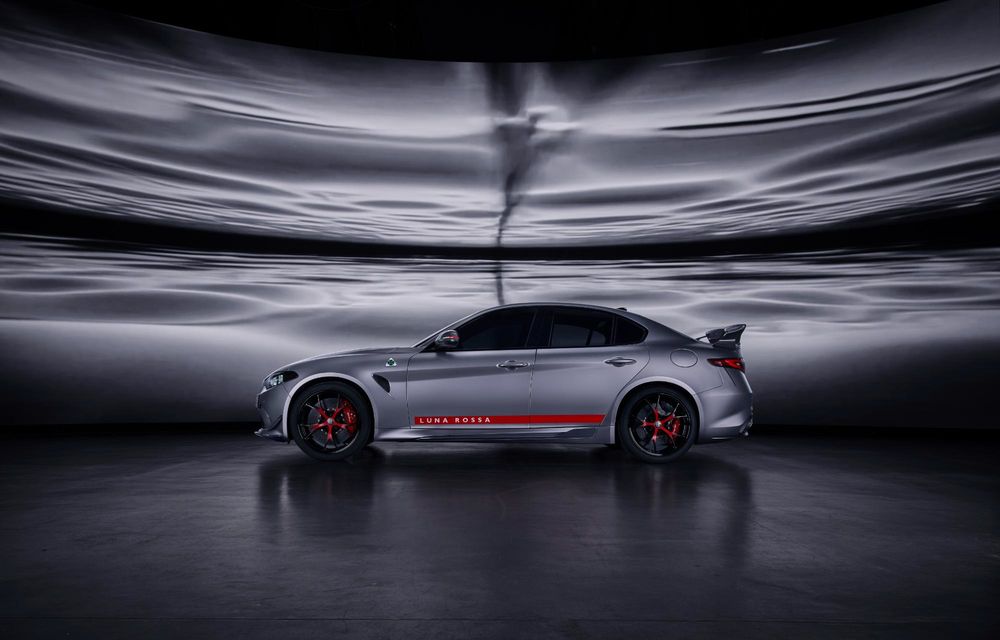 Noua Alfa Romeo Giulia Quadrifoglio Luna Rossa: ediție limitată la 10 exemplare - Poza 3
