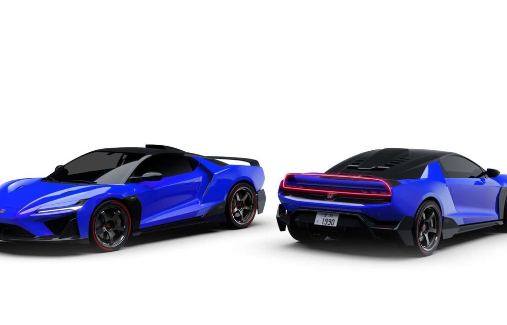 Honda NSX renaște sub forma unui concept creat de Italdesign - Poza 4