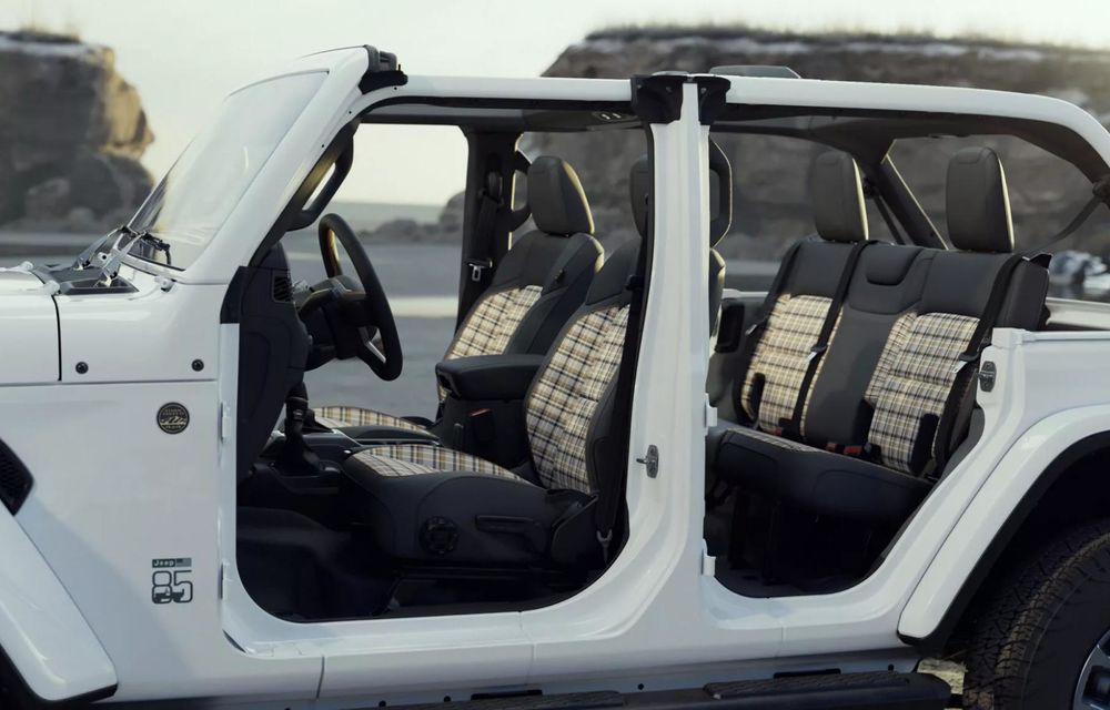 Ediție specială aniversară de 85 de ani pentru Jeep Wrangler - Poza 3 Ediție specială aniversară de 85 de ani pentru Jeep Wrangler - Poza 3