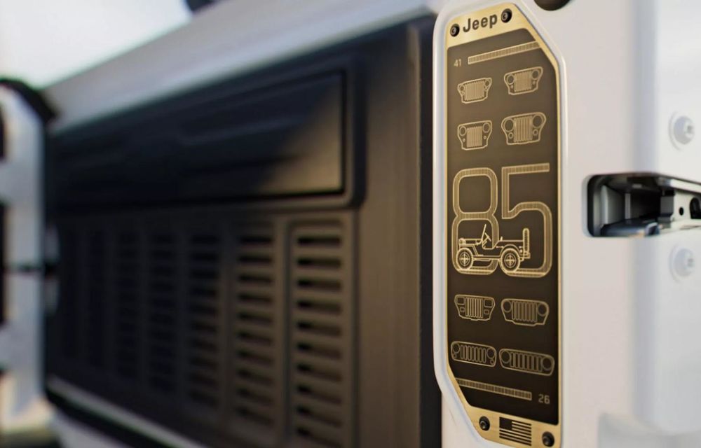 Ediție specială aniversară de 85 de ani pentru Jeep Wrangler - Poza 5 Ediție specială aniversară de 85 de ani pentru Jeep Wrangler - Poza 5