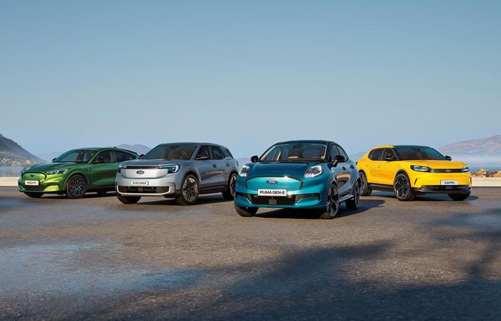 Ford, lider de piață în segmentul mașinilor electrice în România, în 2025 - Poza 1