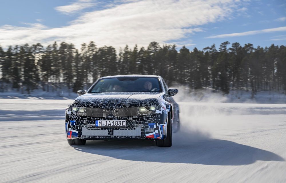 OFICIAL: Viitorul BMW M3 electric va avea 4 motoare și baterie de peste 100 kW - Poza 3 OFICIAL: Viitorul BMW M3 electric va avea 4 motoare și baterie de peste 100 kW - Poza 3