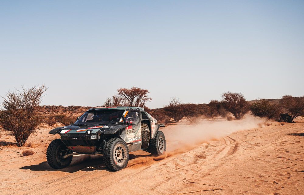 Raliul Dakar 2026: Dacia avansează cu două mașini pe podiumul general cu două probe rămase - Poza 2