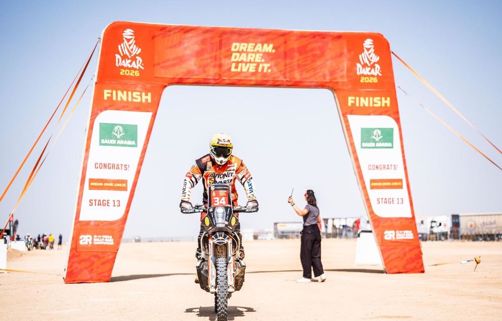 Emanuel Gyenes încheie Raliul Dakar 2026 pe locul 4 la clasa Original by Motul - Poza 1