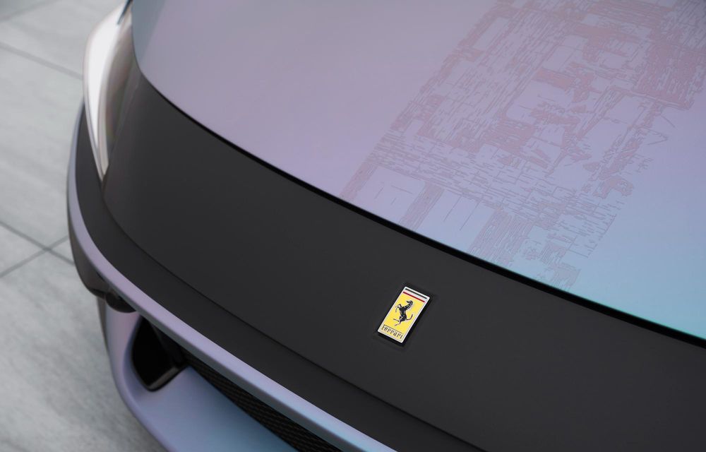 Ferrari 12Cilindri Tailor Made: exemplar unicat creat în colaborare cu 4 artiști coreeni - Poza 5