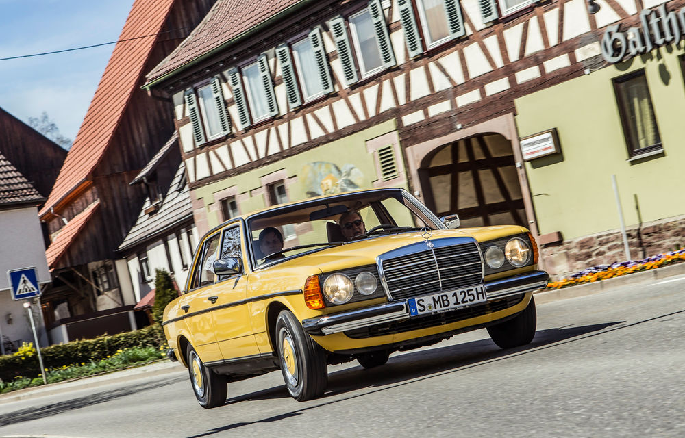 Mașina unei generații: Mercedes-Benz celebrează 50 de ani de la debutul seriei 123 - Poza 1
