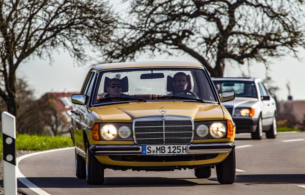 Mașina unei generații: Mercedes-Benz celebrează 50 de ani de la debutul seriei 123 - Poza 4