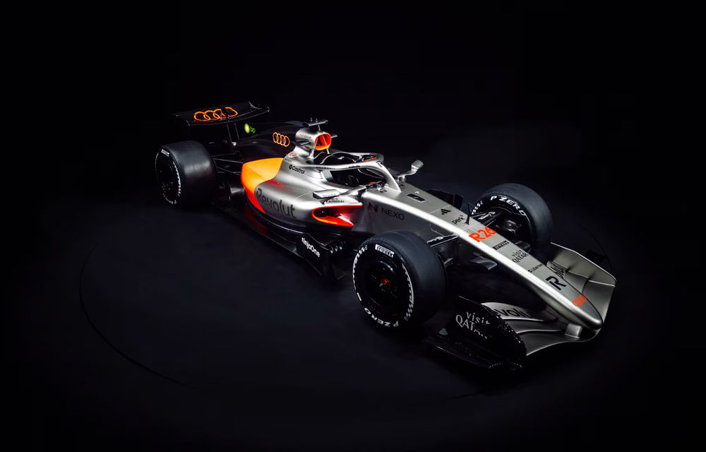 Audi prezintă grafica primului său monopost de Formula 1 - Poza 1