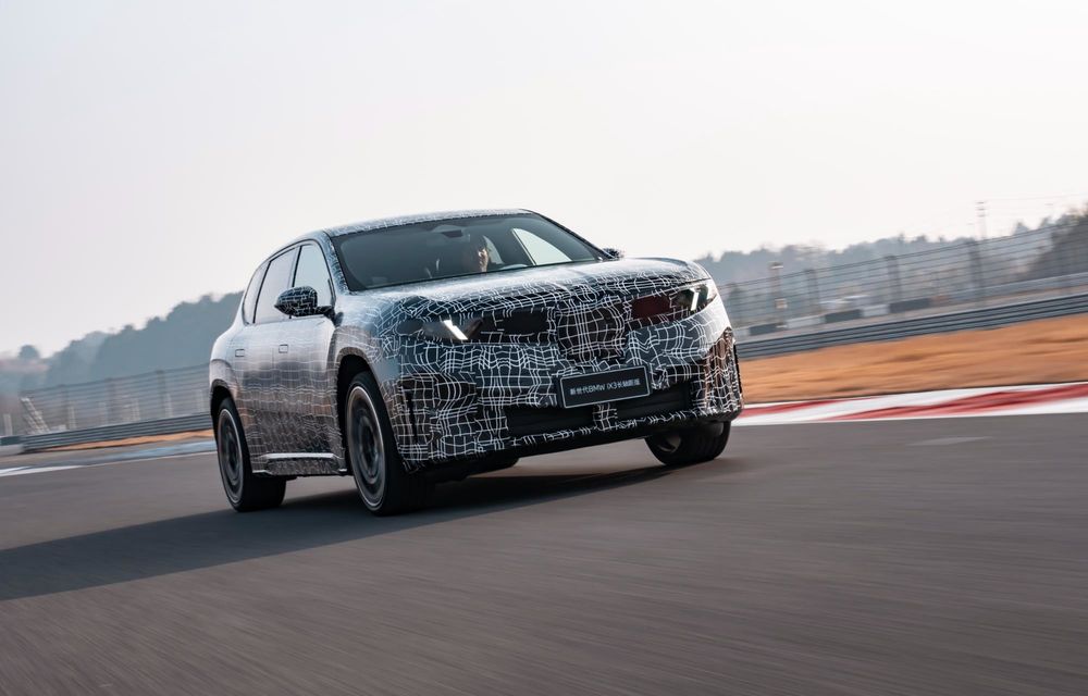 BMW: primele imagini cu noua variantă alungită a lui iX3, pentru piața din China - Poza 9 BMW: primele imagini cu noua variantă alungită a lui iX3, pentru piața din China - Poza 9
