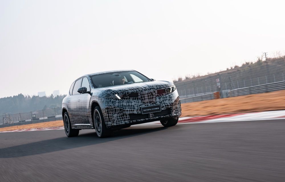 BMW: primele imagini cu noua variantă alungită a lui iX3, pentru piața din China - Poza 10 BMW: primele imagini cu noua variantă alungită a lui iX3, pentru piața din China - Poza 10