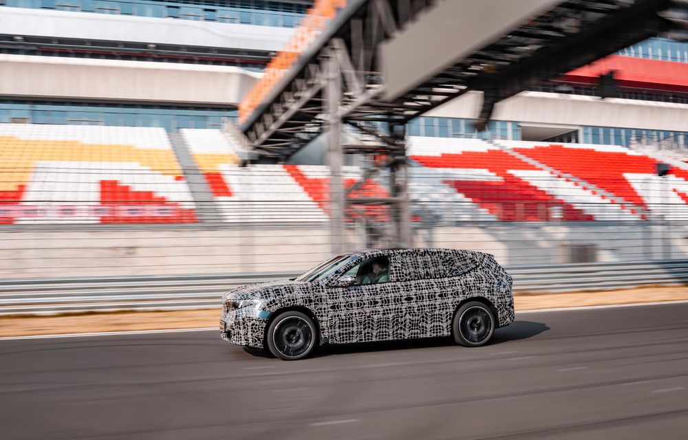 BMW: primele imagini cu noua variantă alungită a lui iX3, pentru piața din China - Poza 23 BMW: primele imagini cu noua variantă alungită a lui iX3, pentru piața din China - Poza 23