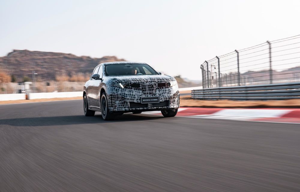 BMW: primele imagini cu noua variantă alungită a lui iX3, pentru piața din China - Poza 8 BMW: primele imagini cu noua variantă alungită a lui iX3, pentru piața din China - Poza 8