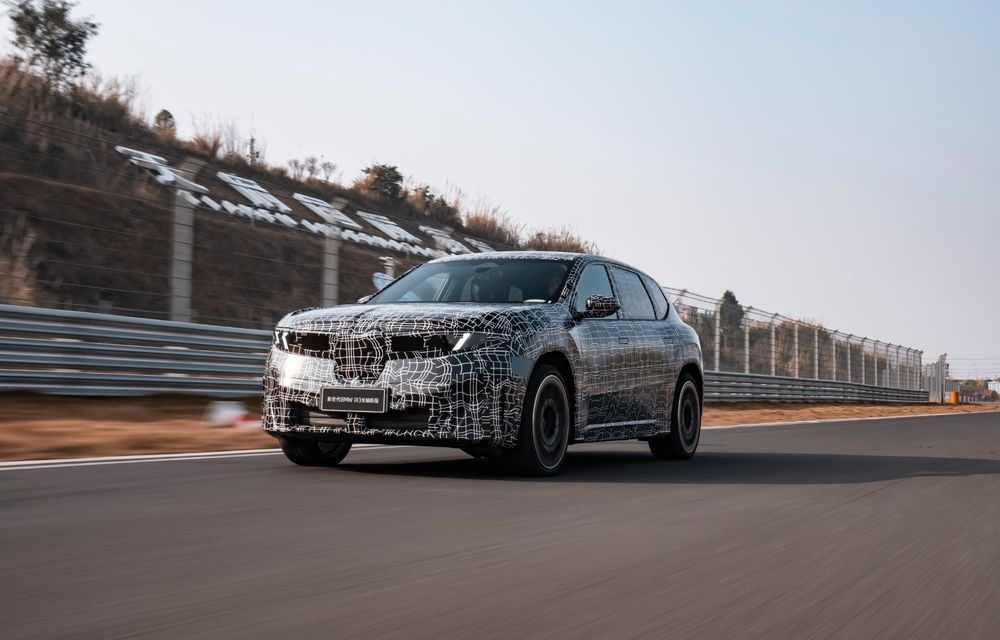BMW: primele imagini cu noua variantă alungită a lui iX3, pentru piața din China - Poza 11 BMW: primele imagini cu noua variantă alungită a lui iX3, pentru piața din China - Poza 11