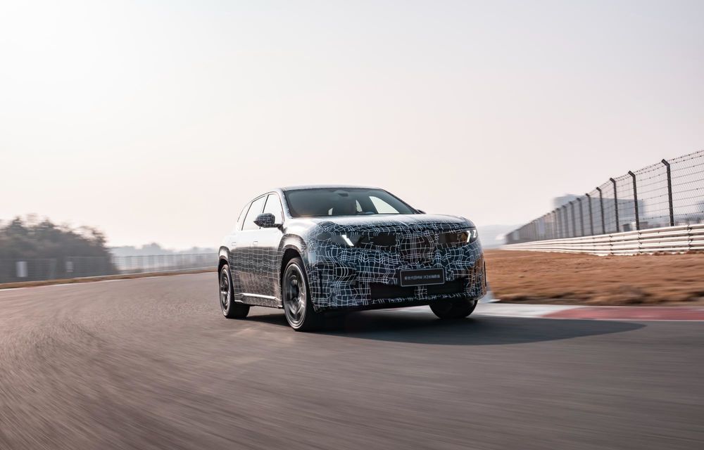 BMW: primele imagini cu noua variantă alungită a lui iX3, pentru piața din China - Poza 13 BMW: primele imagini cu noua variantă alungită a lui iX3, pentru piața din China - Poza 13