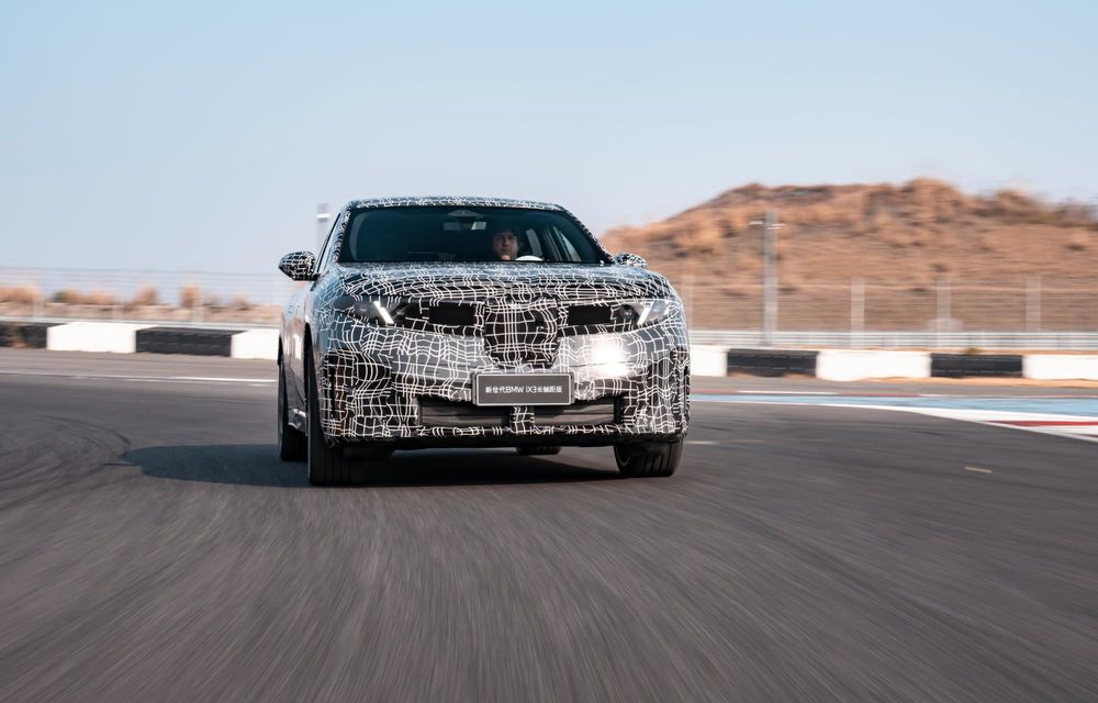 BMW: primele imagini cu noua variantă alungită a lui iX3, pentru piața din China - Poza 20 BMW: primele imagini cu noua variantă alungită a lui iX3, pentru piața din China - Poza 20