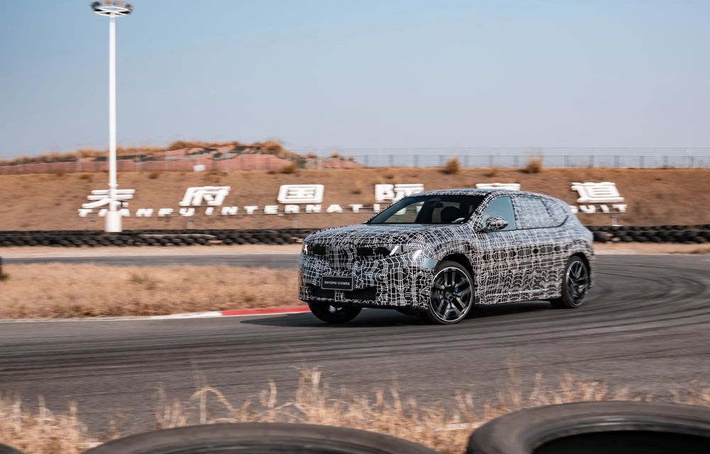BMW: primele imagini cu noua variantă alungită a lui iX3, pentru piața din China - Poza 32 BMW: primele imagini cu noua variantă alungită a lui iX3, pentru piața din China - Poza 32